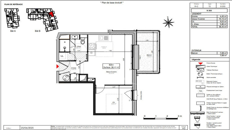 Ma-Cabane - Vente Appartement SAINT-BARTHELEMY-D'ANJOU, 38 m²