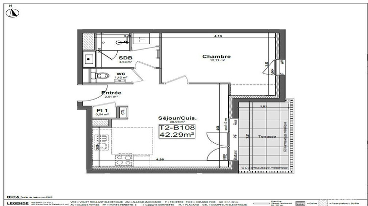 Ma-Cabane - Vente Appartement Saint-Berthevin, 42 m²