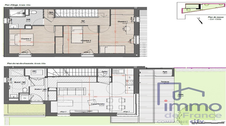 Ma-Cabane - Vente Appartement Saint-Bonnet-les-Oules, 85 m²
