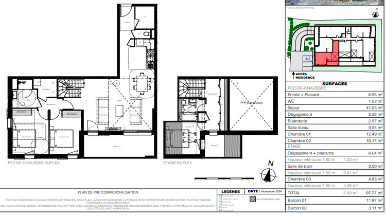 Ma-Cabane - Vente Appartement Saint-Chaffrey, 103 m²