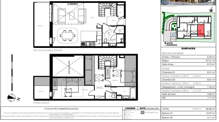 Ma-Cabane - Vente Appartement Saint-Chaffrey, 95 m²