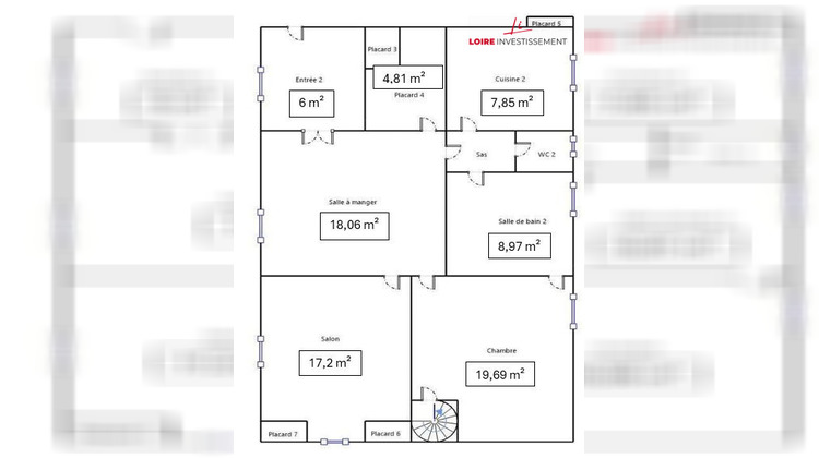 Ma-Cabane - Vente Appartement Saint-Chamond, 86 m²