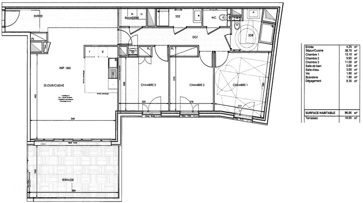 Ma-Cabane - Vente Appartement Saint-Cloud, 96 m²