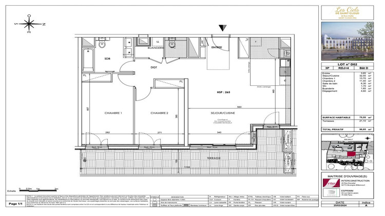 Ma-Cabane - Vente Appartement Saint-Cloud, 75 m²