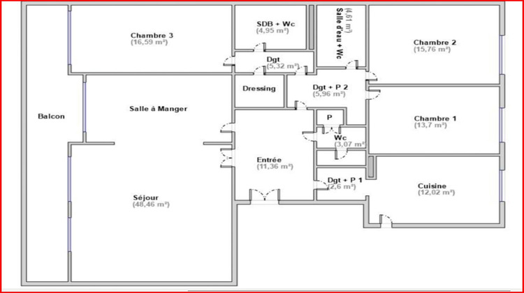 Ma-Cabane - Vente Appartement SAINT-CLOUD, 145 m²