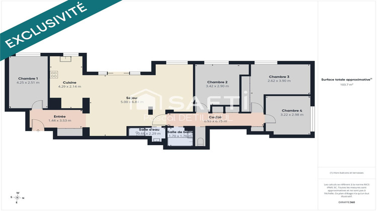 Ma-Cabane - Vente Appartement Saint-Cloud, 104 m²