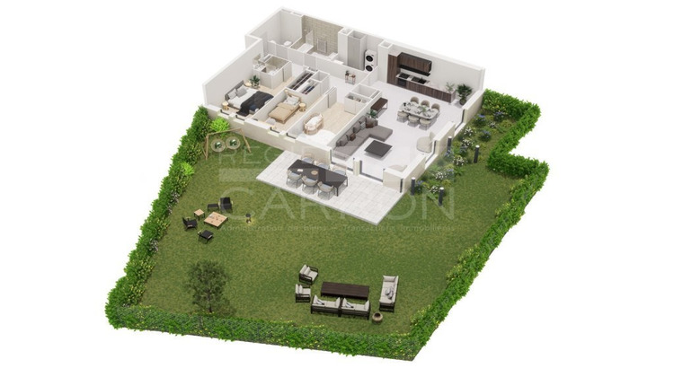 Ma-Cabane - Vente Appartement SAINT CYR AU MONT D OR, 116 m²