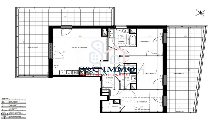 Ma-Cabane - Vente Appartement Saint-Cyr-l'École, 86 m²