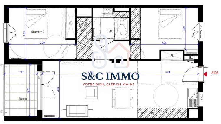 Ma-Cabane - Vente Appartement Saint-Cyr-l'École, 67 m²