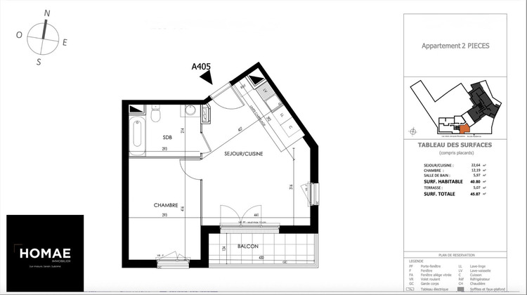 Ma-Cabane - Vente Appartement SAINT-CYR-L'ECOLE, 40 m²