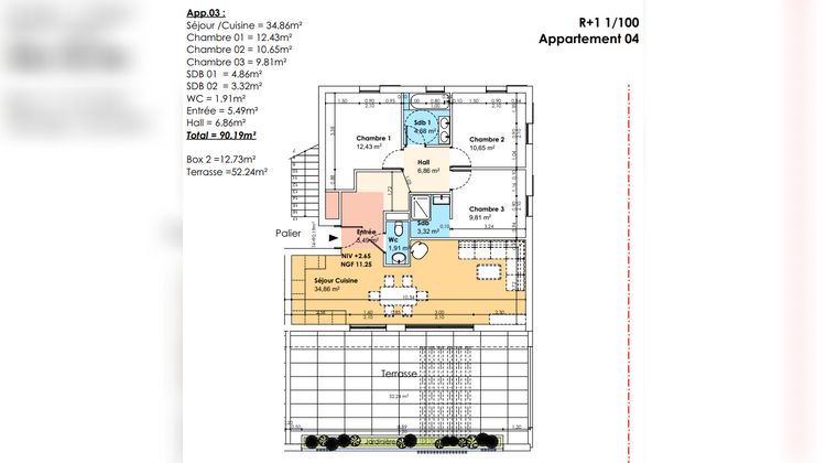 Ma-Cabane - Vente Appartement Saint-Cyr-sur-Mer, 92 m²