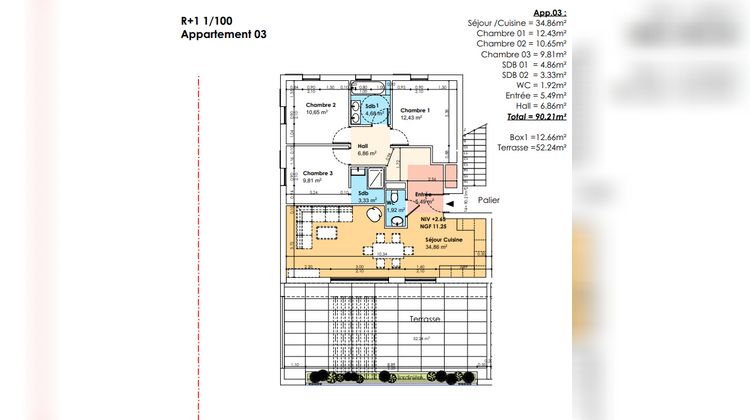 Ma-Cabane - Vente Appartement Saint-Cyr-sur-Mer, 92 m²