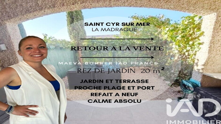 Ma-Cabane - Vente Appartement Saint-Cyr-sur-Mer, 20 m²