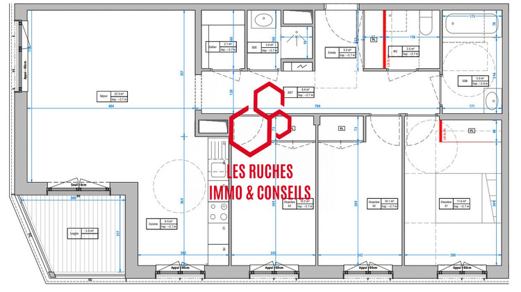 Ma-Cabane - Vente Appartement Saint-Denis, 86 m²