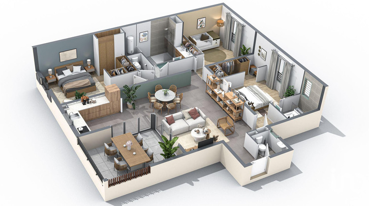 Ma-Cabane - Vente Appartement Saint-Denis, 105 m²