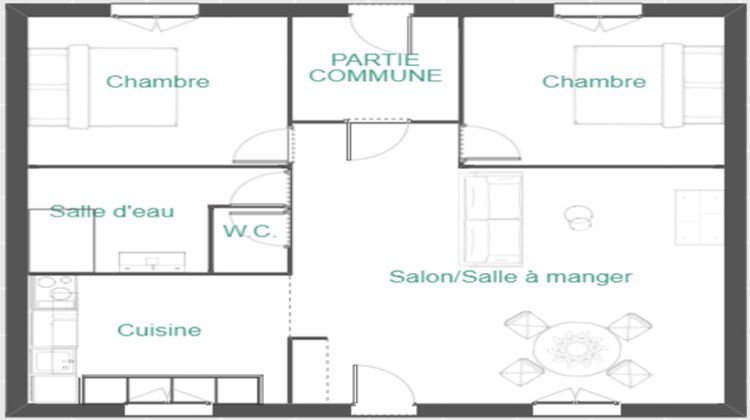 Ma-Cabane - Vente Appartement SAINT-DENIS-EN-BUGEY, 65 m²