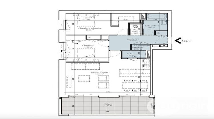 Ma-Cabane - Vente Appartement Saint-Didier-au-Mont-d'Or, 82 m²