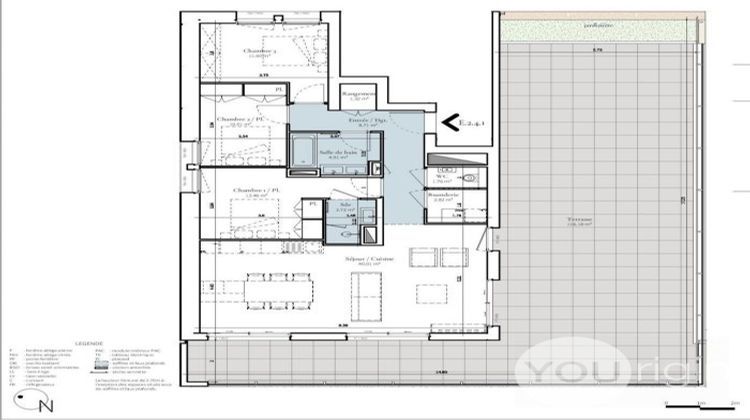 Ma-Cabane - Vente Appartement Saint-Didier-au-Mont-d'Or, 97 m²