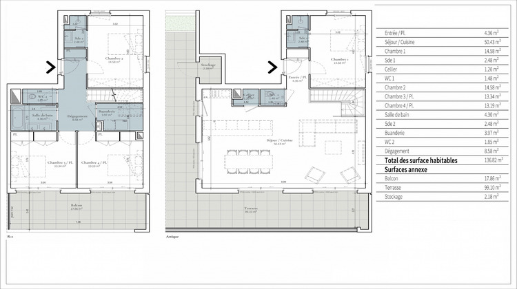 Ma-Cabane - Vente Appartement Saint-Didier-au-Mont-d'Or, 115 m²