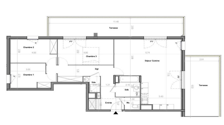 Ma-Cabane - Vente Appartement SAINT-DIDIER-AU-MONT-D'OR, 92 m²