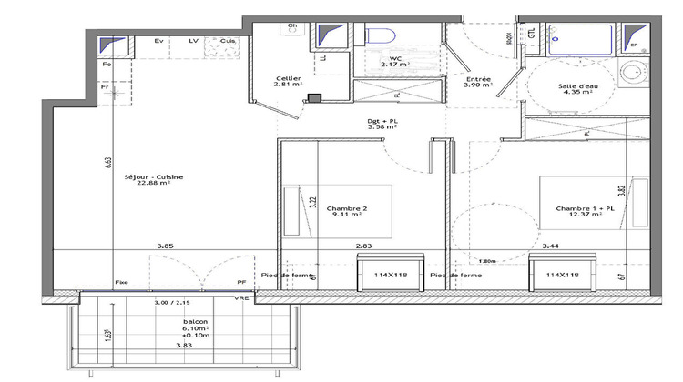 Ma-Cabane - Vente Appartement SAINT-ERBLON, 61 m²