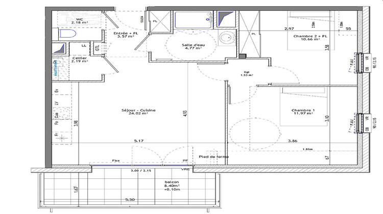 Ma-Cabane - Vente Appartement SAINT-ERBLON, 60 m²