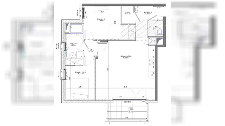Ma-Cabane - Vente Appartement SAINT-ERBLON, 67 m²
