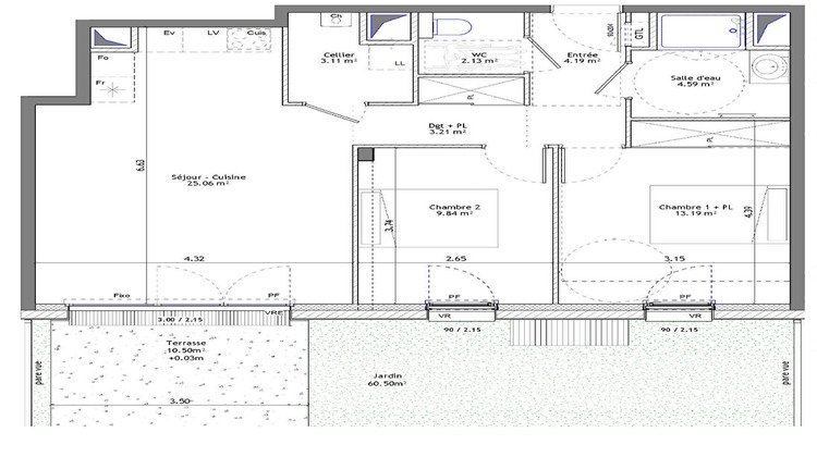 Ma-Cabane - Vente Appartement SAINT-ERBLON, 65 m²