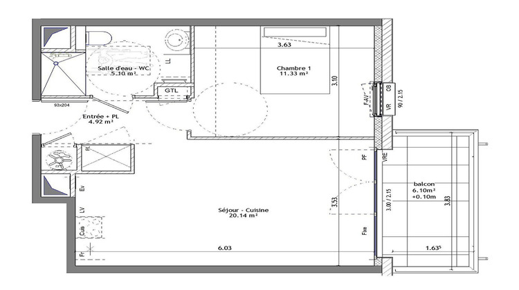 Ma-Cabane - Vente Appartement SAINT-ERBLON, 41 m²