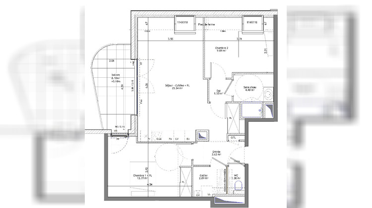 Ma-Cabane - Vente Appartement SAINT-ERBLON, 62 m²