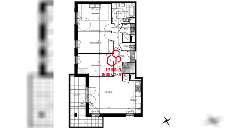 Ma-Cabane - Vente Appartement Saint-Fargeau-Ponthierry, 78 m²