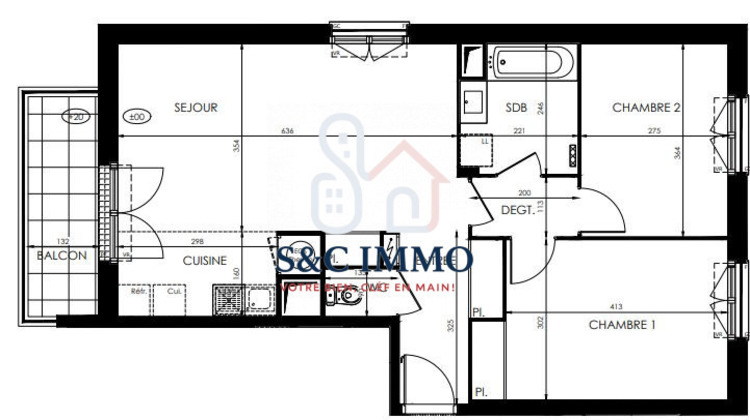 Ma-Cabane - Vente Appartement Saint-Fargeau-Ponthierry, 66 m²