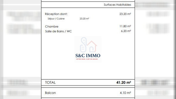 Ma-Cabane - Vente Appartement Saint-Fargeau-Ponthierry, 41 m²