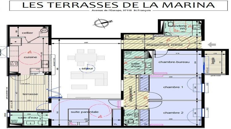 Ma-Cabane - Vente Appartement SAINT FRANCOIS, 134 m²