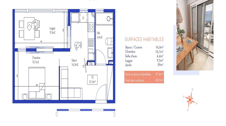 Ma-Cabane - Vente Appartement Saint-François, 31 m²