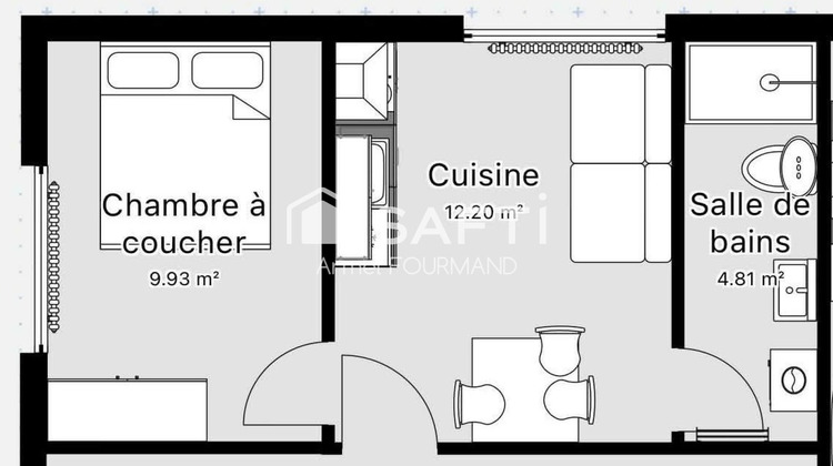 Ma-Cabane - Vente Appartement Saint-Gelais, 29 m²
