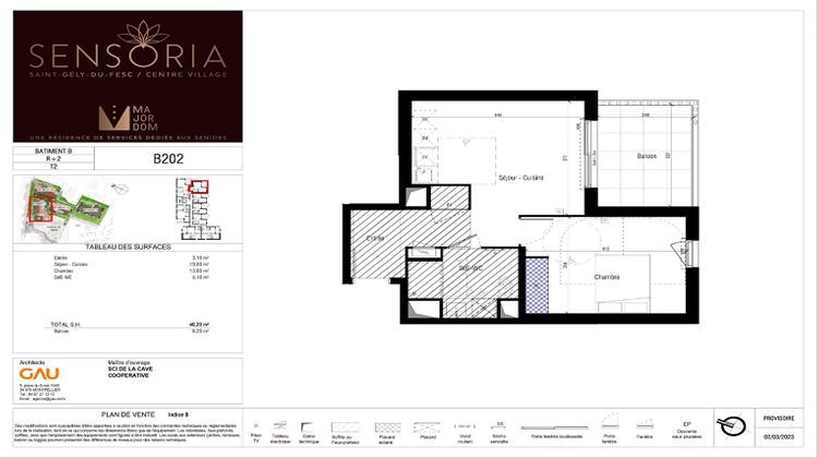 Ma-Cabane - Vente Appartement SAINT-GELY-DU-FESC, 40 m²