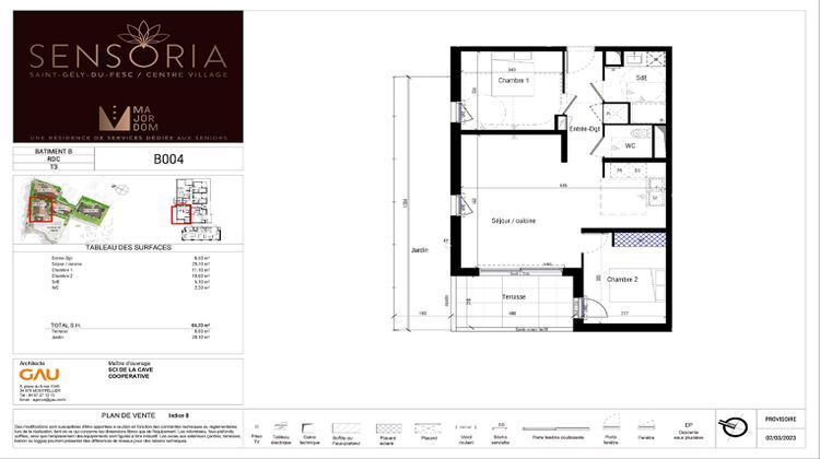 Ma-Cabane - Vente Appartement SAINT-GELY-DU-FESC, 69 m²