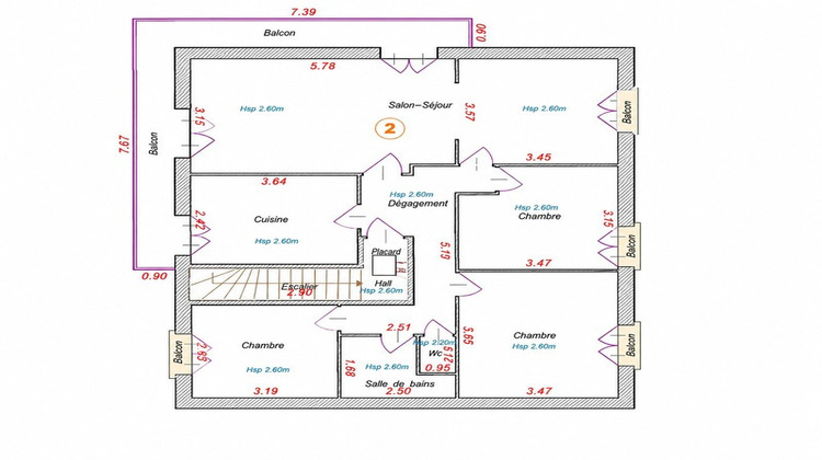 Ma-Cabane - Vente Appartement SAINT GENIS DES FONTAINES, 89 m²