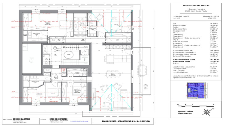 Ma-Cabane - Vente Appartement Saint-Genis-Pouilly, 226 m²