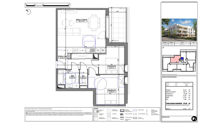 Ma-Cabane - Vente Appartement SAINT-GENIS-POUILLY, 67 m²