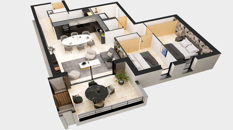 Ma-Cabane - Vente Appartement Saint Georges d Esperanche, 98 m²