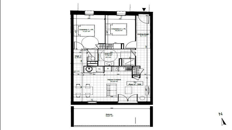 Ma-Cabane - Vente Appartement SAINT-GEORGES-DE-DIDONNE, 68 m²