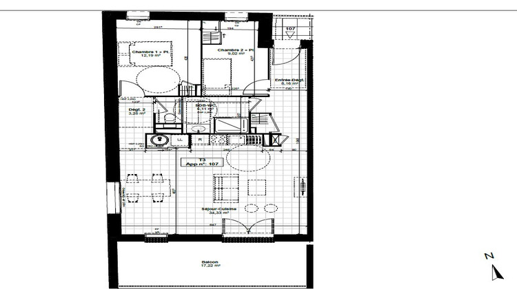 Ma-Cabane - Vente Appartement SAINT-GEORGES-DE-DIDONNE, 73 m²