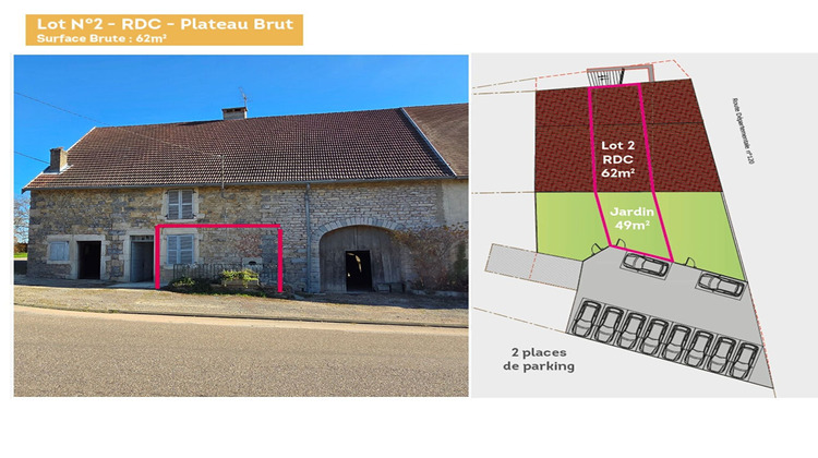 Ma-Cabane - Vente Appartement SAINT-GERMAIN-LES-ARLAY, 62 m²