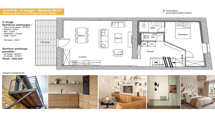 Ma-Cabane - Vente Appartement SAINT-GERMAIN-LES-ARLAY, 114 m²