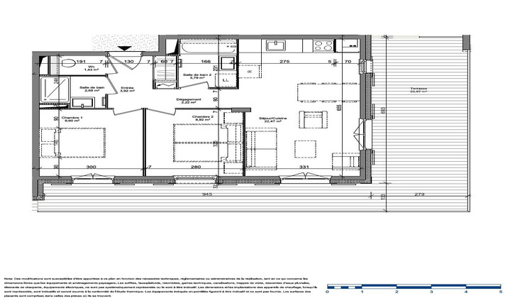 Ma-Cabane - Vente Appartement Saint-Gervais-les-Bains, 55 m²