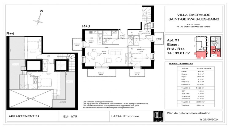 Ma-Cabane - Vente Appartement Saint-Gervais-les-Bains, 51 m²