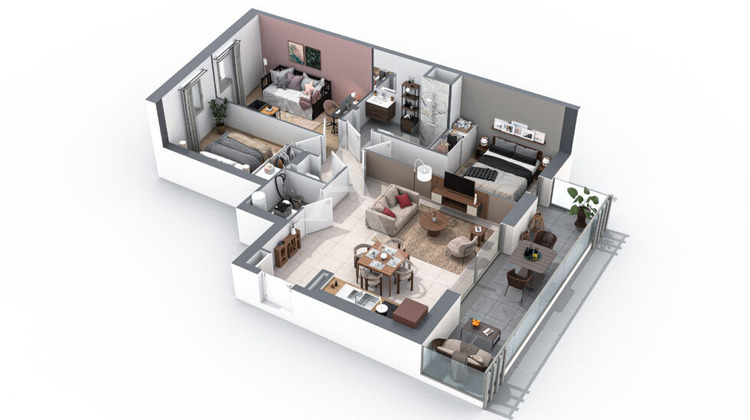 Ma-Cabane - Vente Appartement SAINT-GILLES-CROIX-DE-VIE, 69 m²