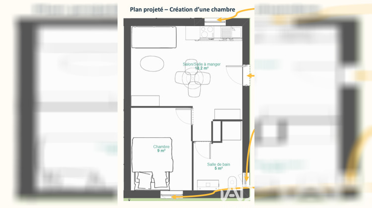 Ma-Cabane - Vente Appartement Saint-Gilles-Croix-de-Vie, 32 m²